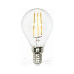 Filamento luminoso en forma de gota P45 E14 4,5W 470lm 4000K CRI 80 