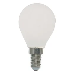 Filamento luminoso en forma estándar WHITE P45 E14 6,5W 810lm 4000K 320° CRI 80-89 