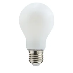 Filamento luminoso en forma estándar WHITE A60 E27 8,5W 1055lm 4000K 320° CRI 80-89 