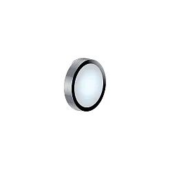 Luminaria de espejo DONNA LED redondo, CCT Switch GX53 IP44, cromo 