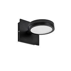 Luminaria de espejo AQUA ONNA de 1 llama, CCT Switch, conmutable GX53 IP44, negro mate 