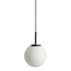 Luminaria colgante PALLA IP20, negro, titán regulable