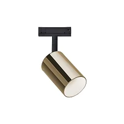 1-phase spot DESIGNLINE TUBE PRO SPOT GU10 IP20, brass