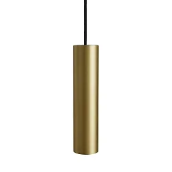 Luminaria colgante TUBE FLEX S25 GU10 IP20, latón