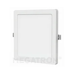 LED ceiling luminaire PANO DIM CCT SQUARE, IP20, dimmable, white, 16.5 x 16.5cm, 12W 3000-6500K 1000lm