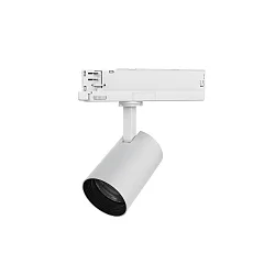 Foco trifásico ANGOLO M ajustable, conmutable, enfocable IP20, blanco 