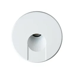 wall recessed luminaire STAIR 68 SCCT round IP40, white matt dimmable