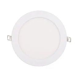 Downlight empotrable LED PANEL FLAT 170 R SCCT DIM C redondo, CCT Switch IP44, blanco regulable