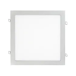 recessed downlight LED PANEL FLAT 300 Q 830 350MA PRISM square, UGR < 19, excl. LED driver IP20, mat, titanium dimmable