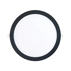 Downlight empotrable LED PANEL FLAT 300 R SCCT 350MA PRISM redondo, CCT Switch, UGR < 19, sin fuente de alimentación IP20