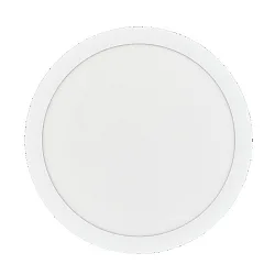LED panel 300 R round, UGR < 19, suitable for VDU workstation, dimmable 12W 1000lm 4000K CRI 80