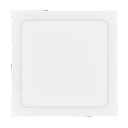 LED panel 300 Q square, UGR < 19, suitable for VDU workstation, dimmable 12W 1000lm 3000K CRI 80