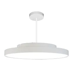 Luminaria colgante WD 300/400 R / 95CM 3 veces, versión de montaje en superficie, ajustable, blanco