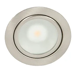 LED funiture built-in downlight N 5020 COB (3 pc. + accessories), 3x 3.3W 3000K, fixed optics, chrome
