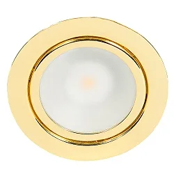 Luminaria para muebles N 5020 COB rígido dorado