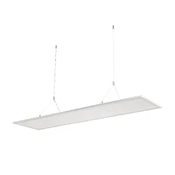 LED Pendant luminaire LED PANEL FLAT R2 with Uplight, incl. LED driver, 40W, neutral white, 1-10V dimmable