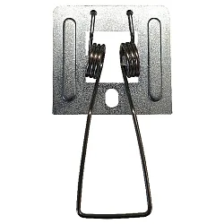 Resorte de montaje LED PANEL QS/R1S/R2S/R3S juego de 2, gris
