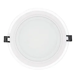 Panel de LED LED GLAS PANEL 200R SCCT redondo, CCT Switch