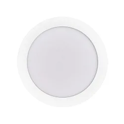 recessed downlight LED PANEL FLAT 190 R 840 350MA OPAL standard, round, excl. LED driver IP20, white dimmable