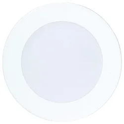 recessed downlight LED PANEL FLAT 50 R 350MA IP44 round, excl. LED driver IP44, white dimmable