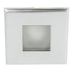 Luminaria empotrable para exteriores WT 50 Q cromado mate