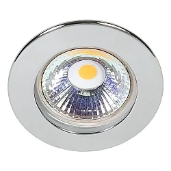 Luz downlight C 3860 rígido IP20, cromo regulable