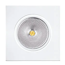 Luz downlight 5068Q ECO FLAT SCCT 38° DIM C angular, giratorio, CCT Switch IP40