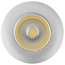 Luz downlight 5068 ECO FLAT redondo, regulable IP44, cromado mate regulable