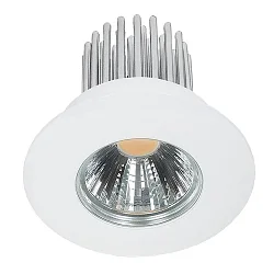 Recessed LED spot DOWNLIGHT A 5068 S IP44, COB, Ø 8cm, 12W 4000K 1100lm 38°, CRi>90, white