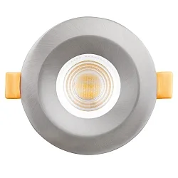 Outdoor LED spot 68 FP IP65, 350mA, 6.6W 3000K 680lm 38°, brushed nickel