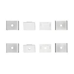 replacement kit U PROFILE 2 TP/OP, silver, white