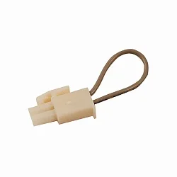 End contact Short-circuit bridge for PowerLED, 2-pole, AMP
