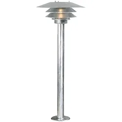 Nordlux Outdoor luminaire VENØ Floor light, E27, IP54, galvanized