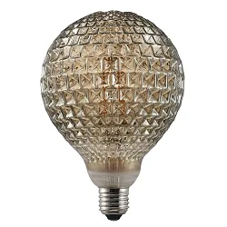 Filamento de alumbrado decorativo AVRA DENT E27 2W 130lm 2200K 360° CRI 80 , color humo 