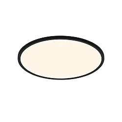 LED Ceiling luminaire OJA 42 Bathroom luminaire, 19W, 3000/4000K, IP54, ring black