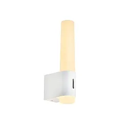 Luminaria de espejo HELVA NIGHT LED IP44, blanco mate 