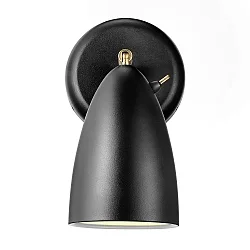 Luminaria de pared NEXUS 2.0 GU10 IP20, negro, negro mate 