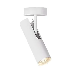 Luminaria de techo MIB GU10 IP20, brillante, blanco 