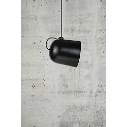 Pendant luminaire ANGLE, E27, black