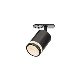 Foco monofásico LINK RONDIE GU10 IP20, negro mate 