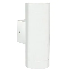 Luminaria de pared para exteriores TIN MAXI Arriba-Abajo GU10 IP54, claro, blanco 