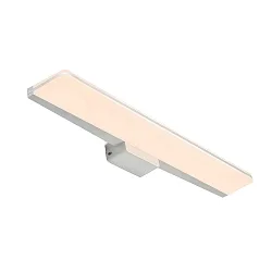 Luminaria de pared TINIA 60 IP44, blanco mate regulable