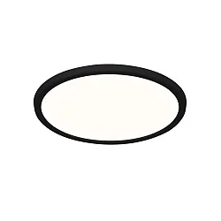 ceiling luminaire OJA 29 CCT round, CCT Switch, on/off IP20, black matt 