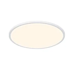 Luminaria de techo OJA 42 IP54 CCT DIM redondo, CCT Switch IP54, blanco mate regulable