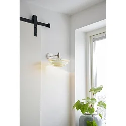 wall luminaire BRETAGNE G9 IP20, nickel satined, white 