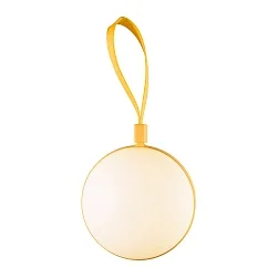 Battery lamp BRING TO-GO 12 with sensor, with USB connection, with tape IP54, yellow, white dimmable
