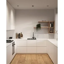 Luz downlight SORINA GU10 IP20, negro regulable