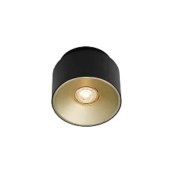 surface luminaire TORONE GU10 IP20, black dimmable