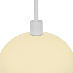 pendant luminaire ELLEN 30 E27 IP20, opal white, white dimmable