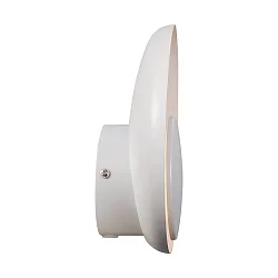 Luminaria de pared MARSI IP20, blanco mate regulable